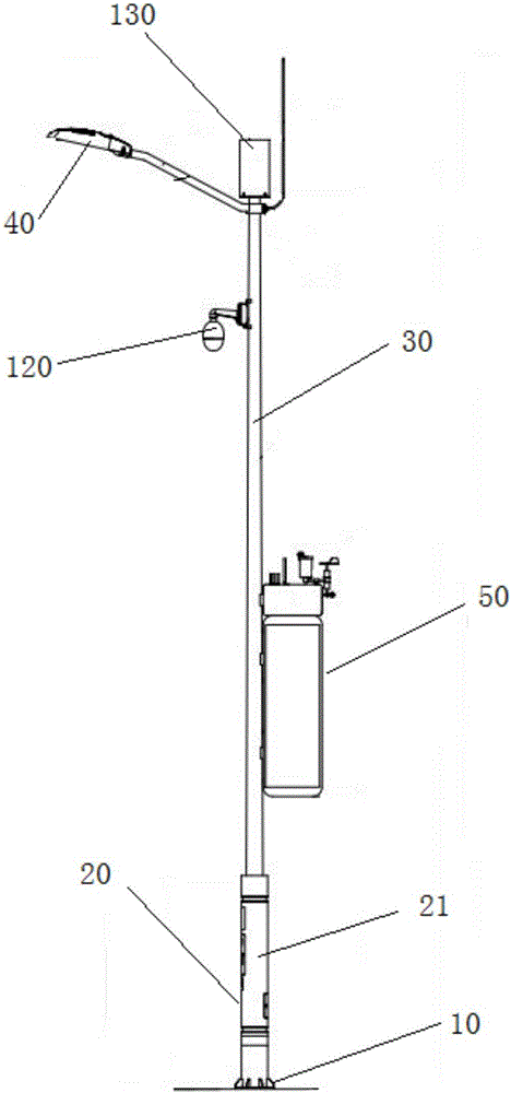 Street lamp equipment