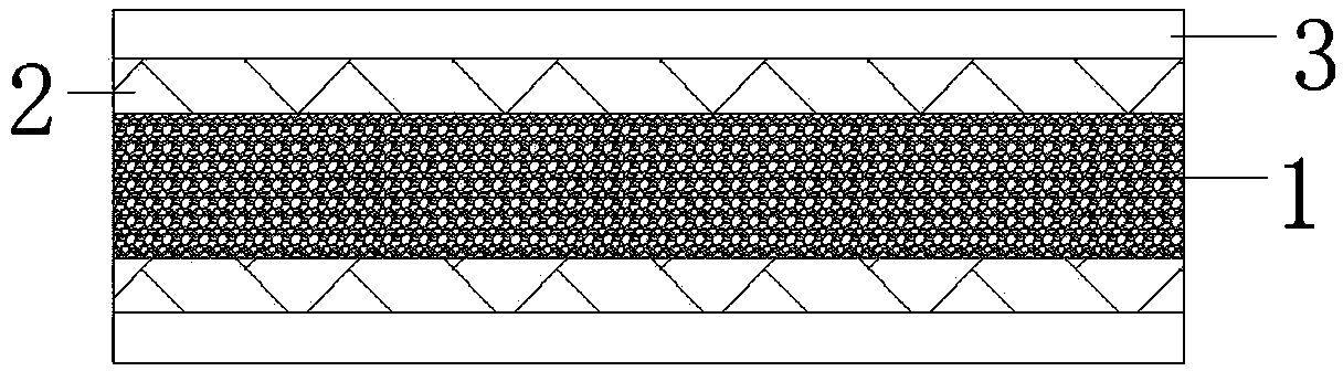 Manufacturing method of environment-friendly high-strength anti-deformation aluminum core composite door