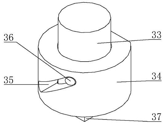 Body position adjusting device for ultrasonic examination in late pregnancy