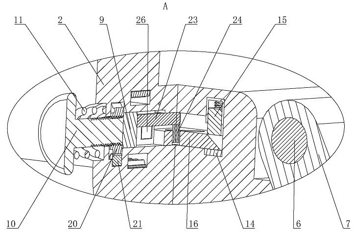 Body position adjusting device for ultrasonic examination in late pregnancy