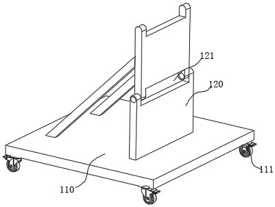 Concrete automatic spraying maintenance device