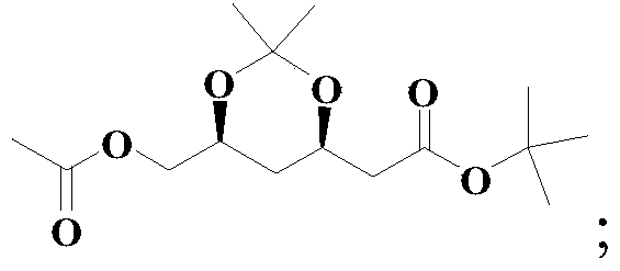 Method for preparing solid (4R-cis)-6-formyl-2,2-dimethyl-1,3-dioxane-4-tert-butyl acetate