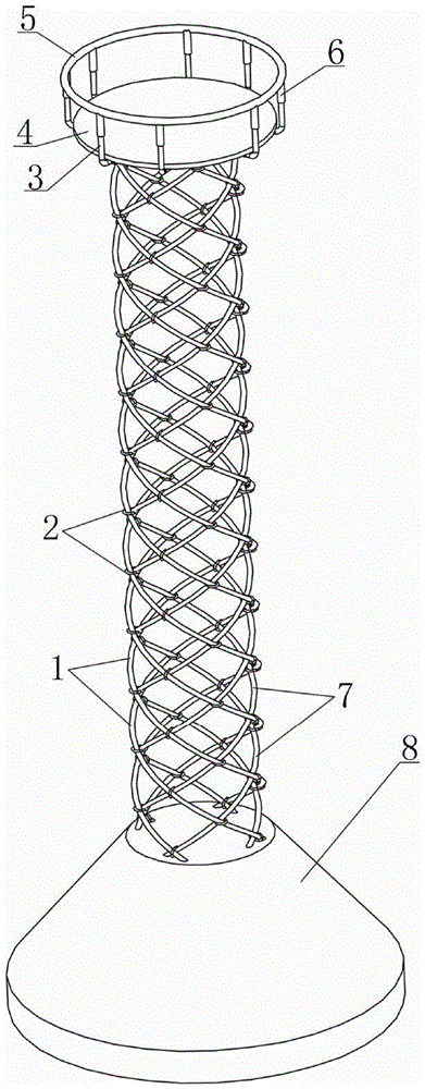 Communication iron tower