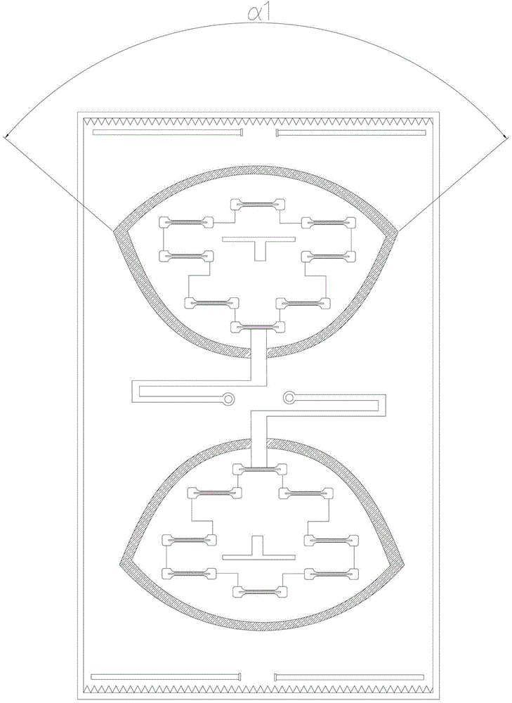 Unipolar microstrip dipole