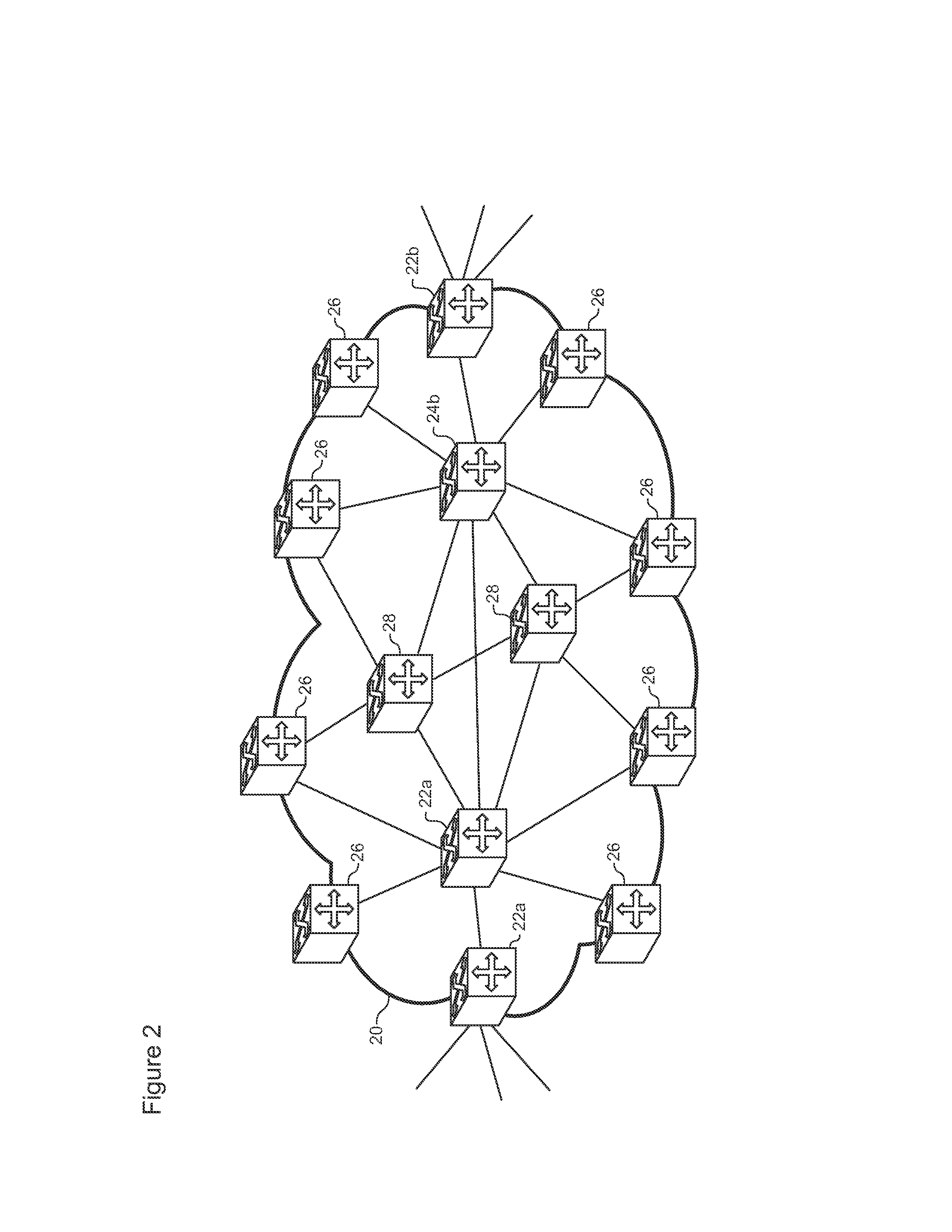 Traffic engineering in frame-based carrier networks