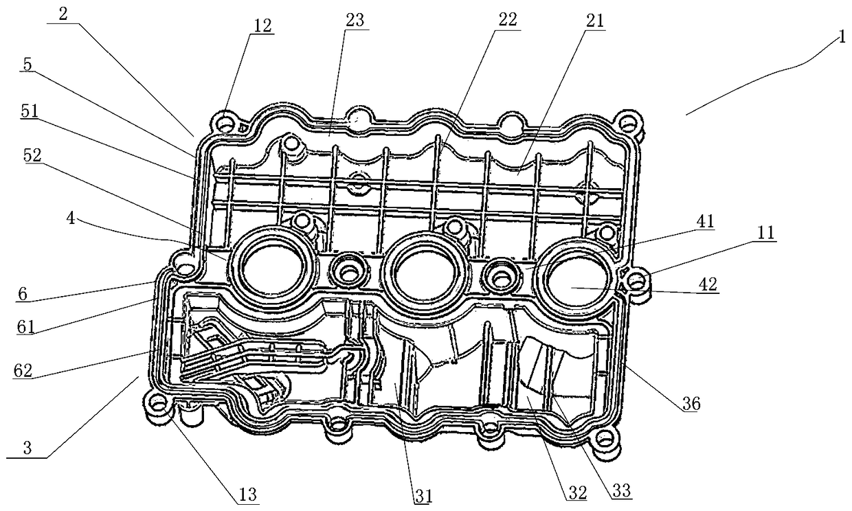 An adsorption type engine cover