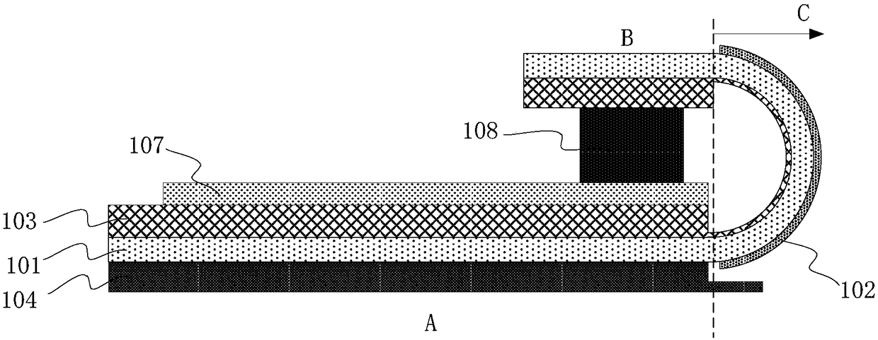 Display panel, bending method of display panel and display device