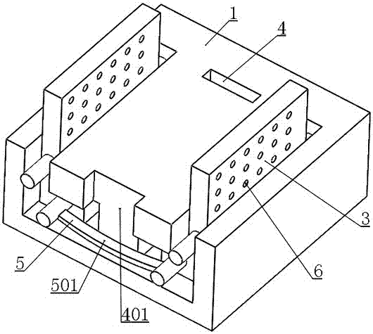 Charger mounting rack for electric vehicles