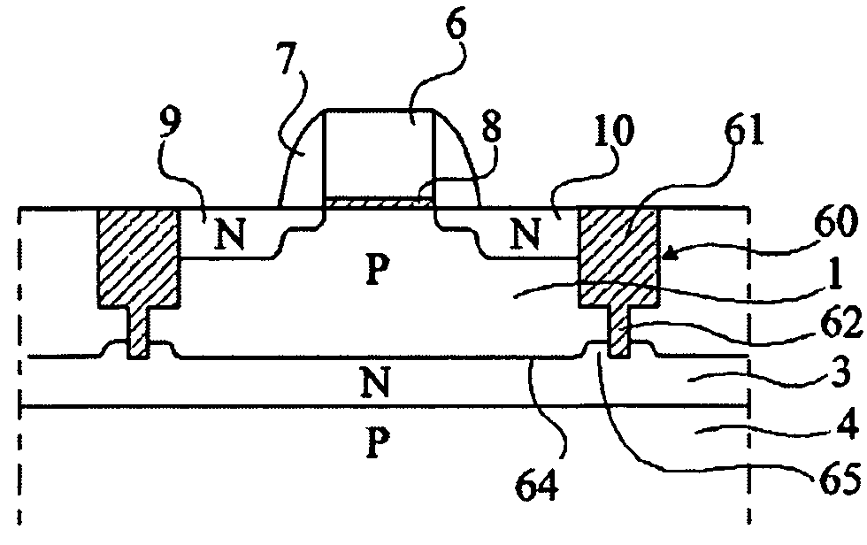 Memory cell comprising one MOS transistor with an isolated body having a reinforced memory effect