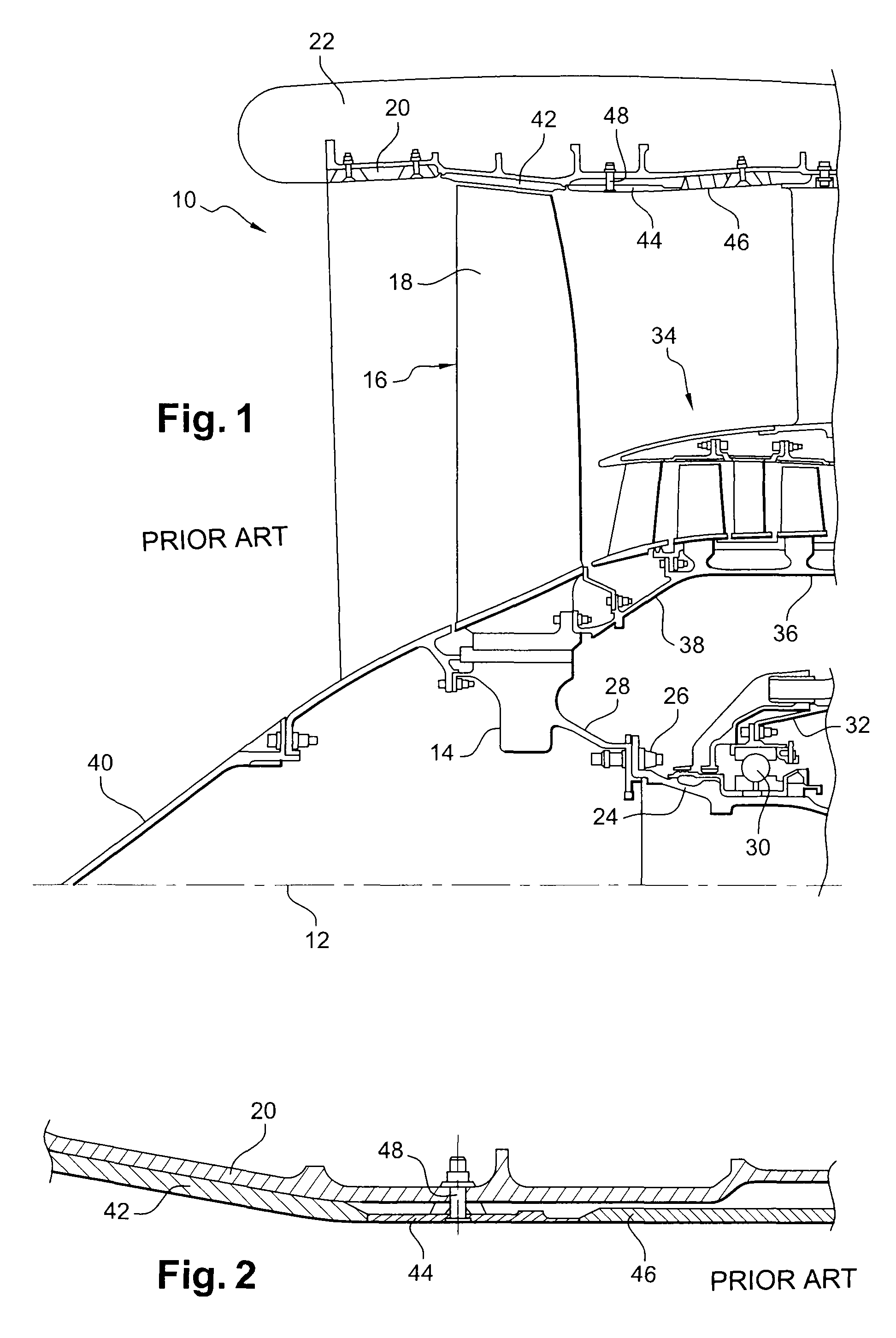 Panel for supporting abradable material in a turbomachine