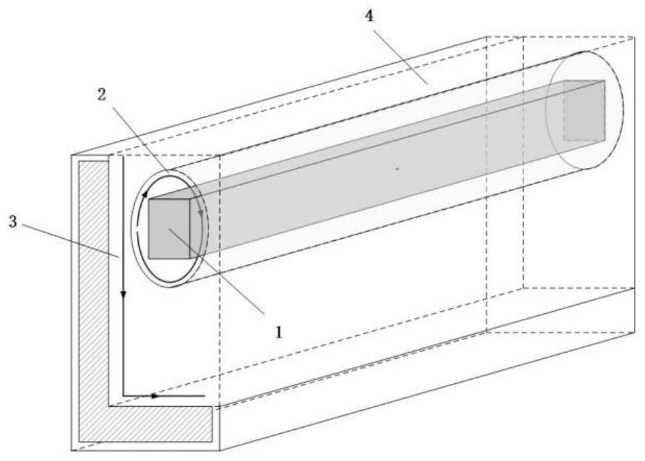 Polycrystalline material plate frame finish machining method based on internal residual stress nondestructive measurement