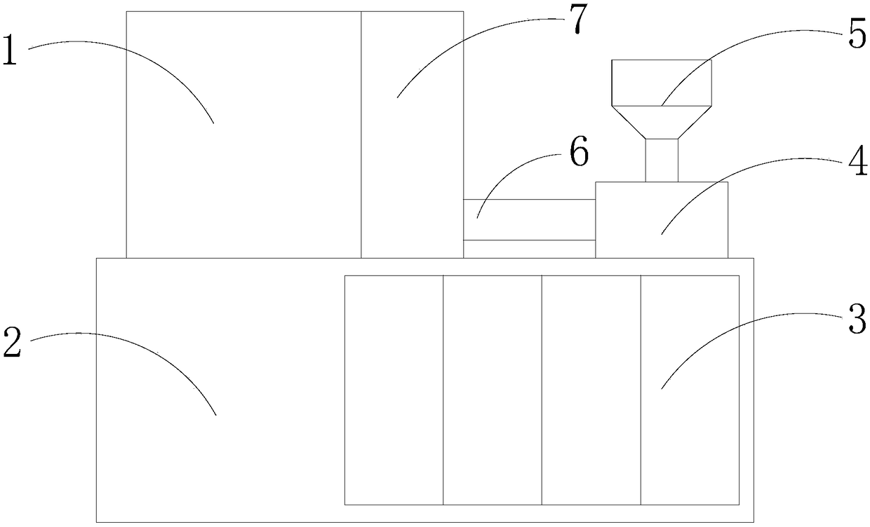 Automatic die switching device for injection molding machine