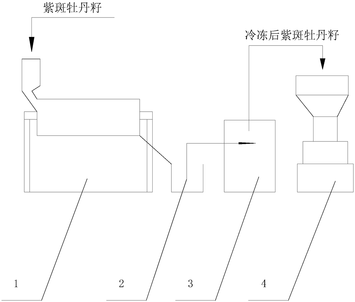 Method for producing edible health care cosmetics from paeonia rockii seeds