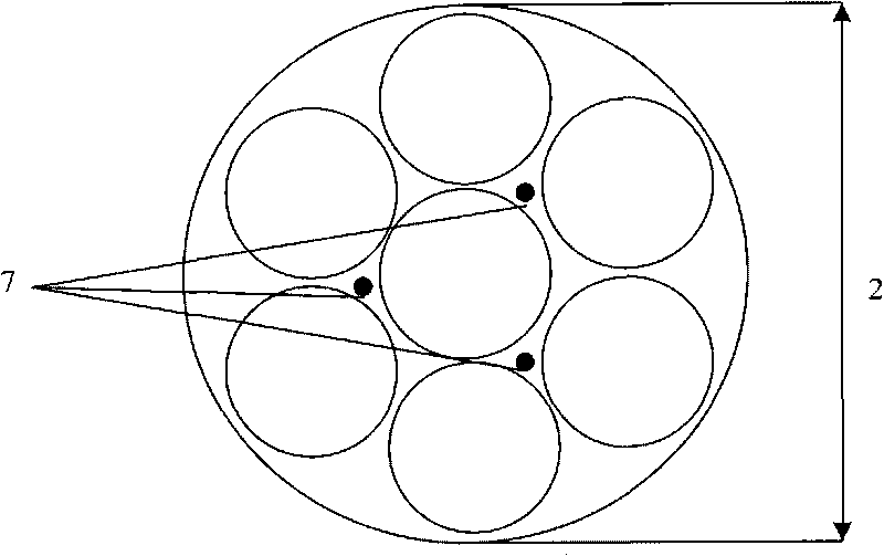 Table centrifuge outer sleeve being capable of placing centrifuge tubes with different diameters simultaneously