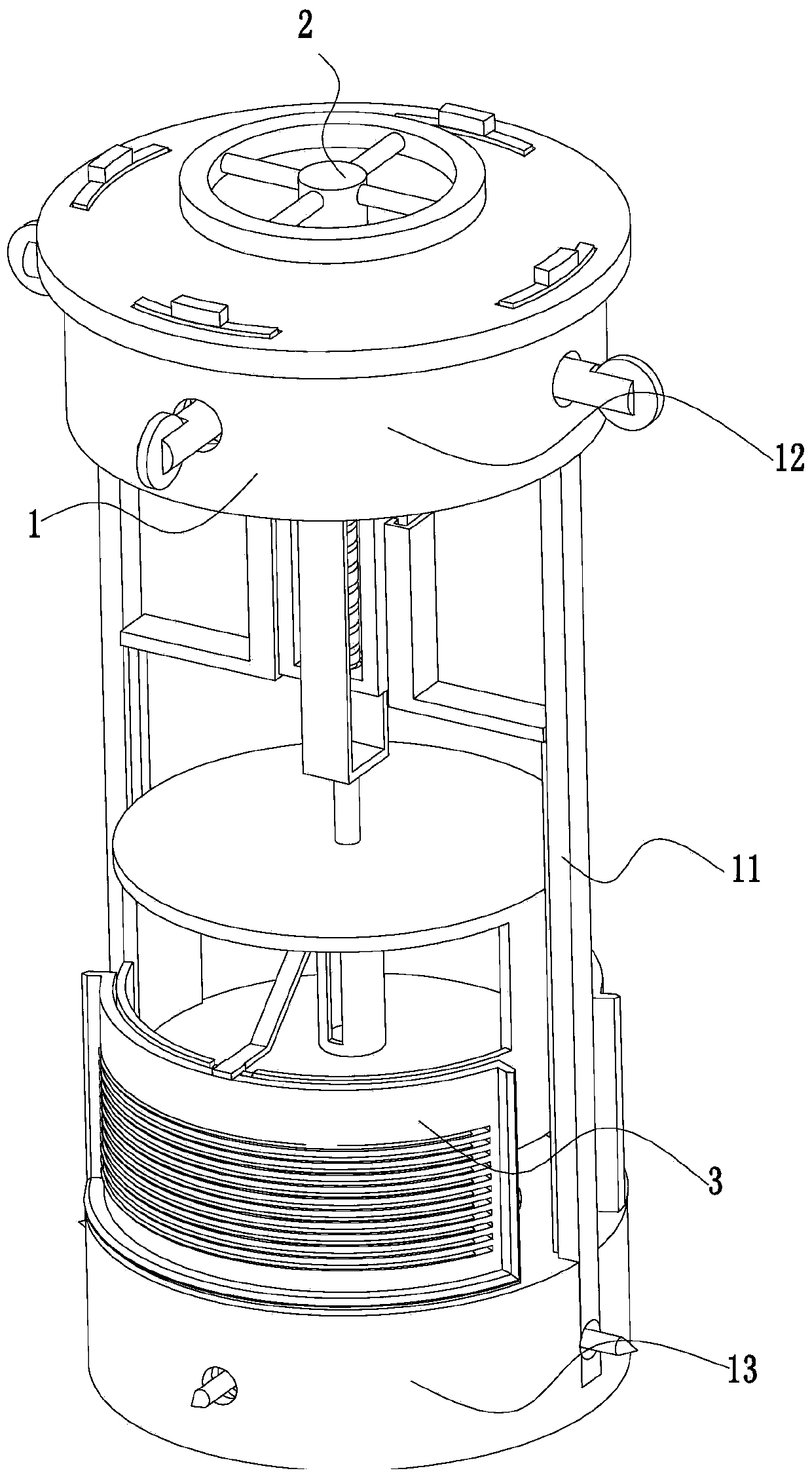 Underground water content exploration device for substance searching and exploration method thereof