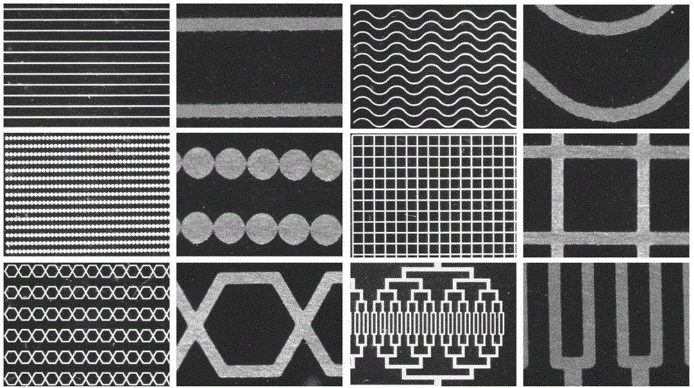 Universal nanoscale electrospining regionalization method