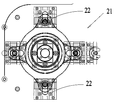 Reflector attaching equipment