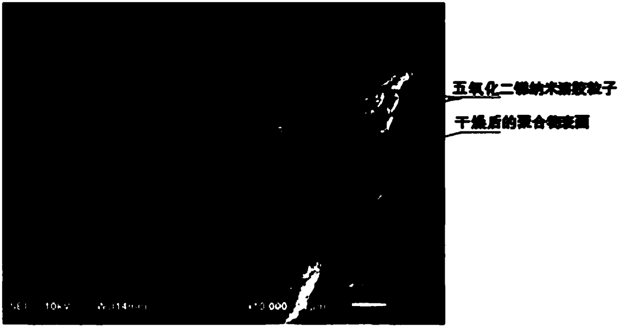 Nano-material in-situ modified halogen-free efficient flame-retardant cationic emulsion and preparation method therefor