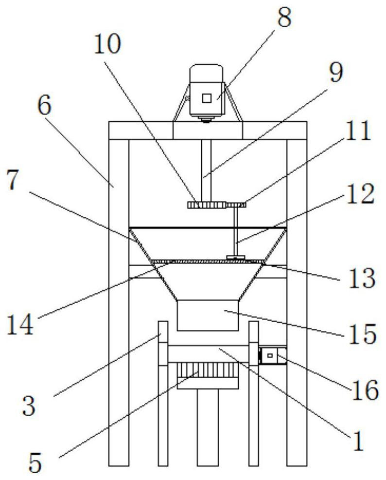 Rice flour conveying equipment for rice flour processing