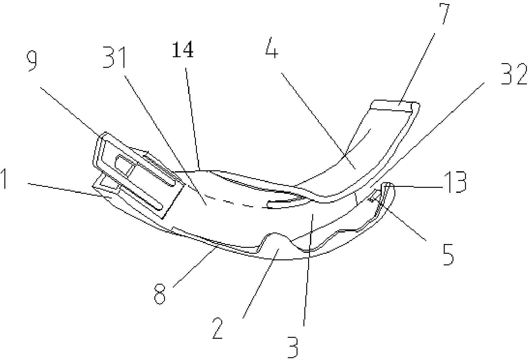 Disposable laryngoscope blade with intubation-oriented slot