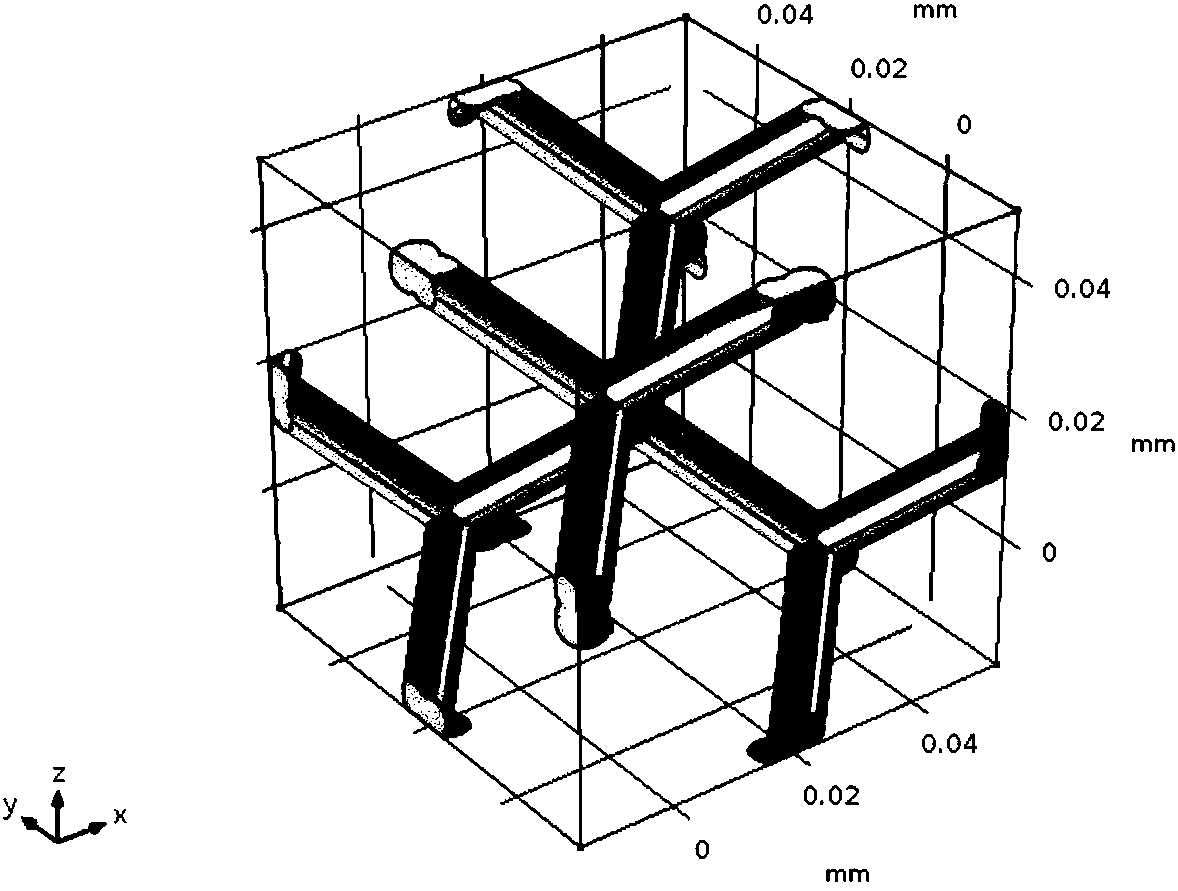 Acoustic metamaterial, acoustic vibration energy collector and electronic equipment