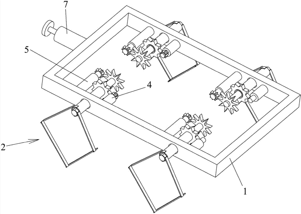 Robot structure for constructional engineering fire protection