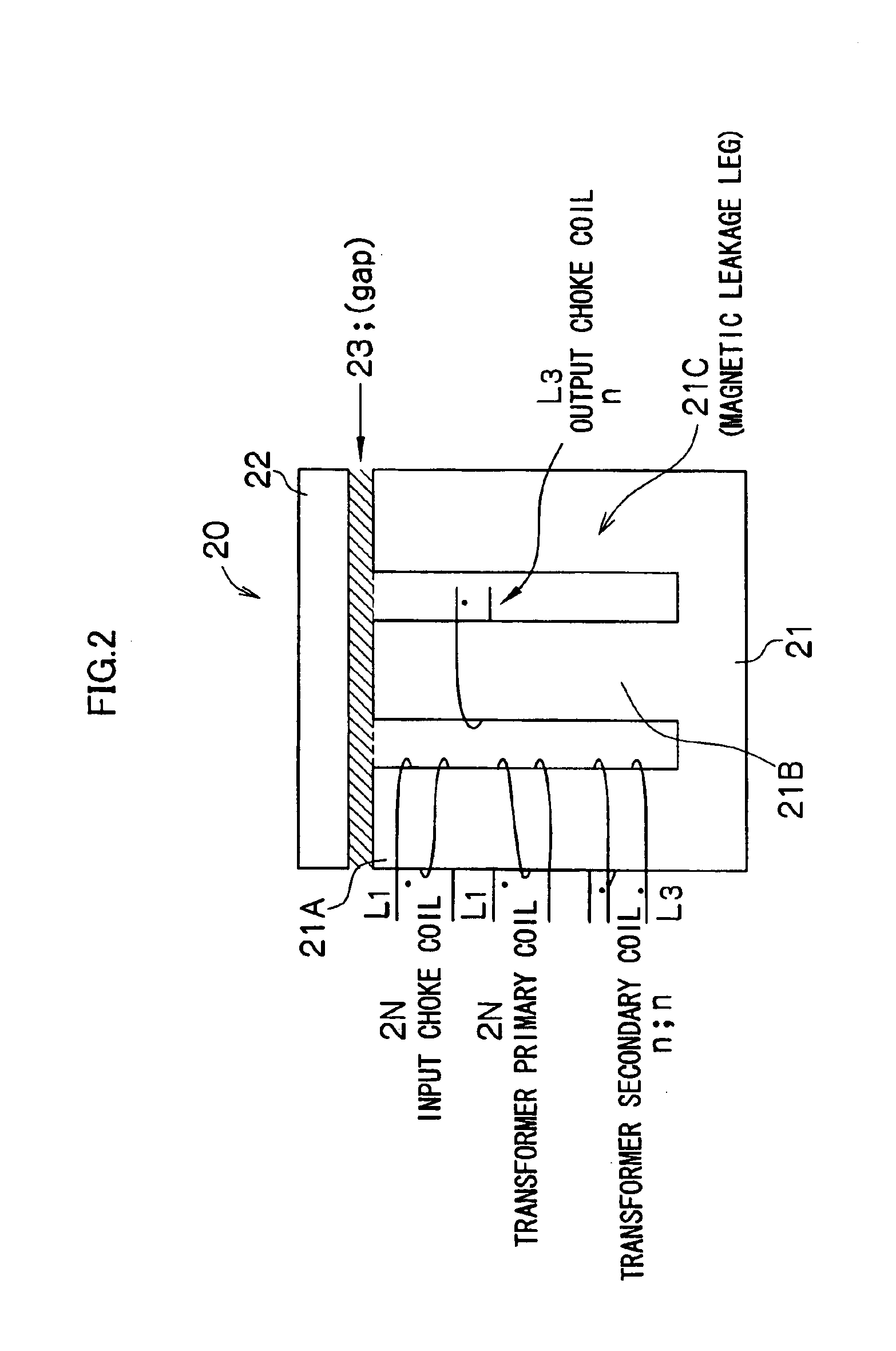 Insulating switching DC/DC converter