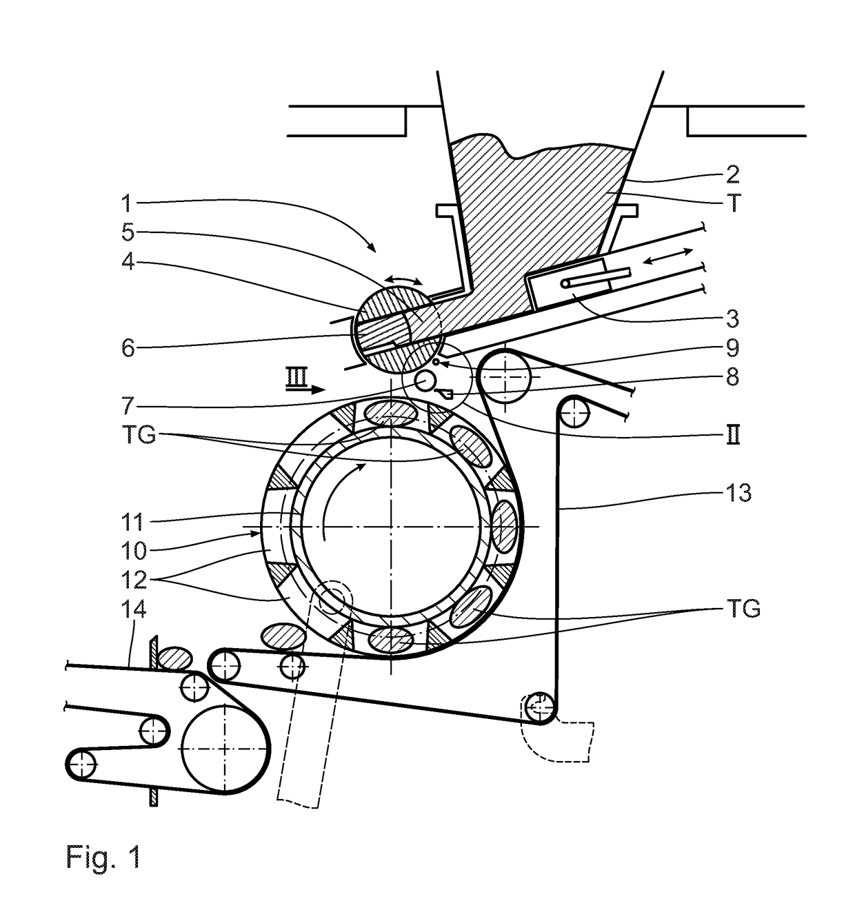 Transfer Apparatus for Dough Pieces