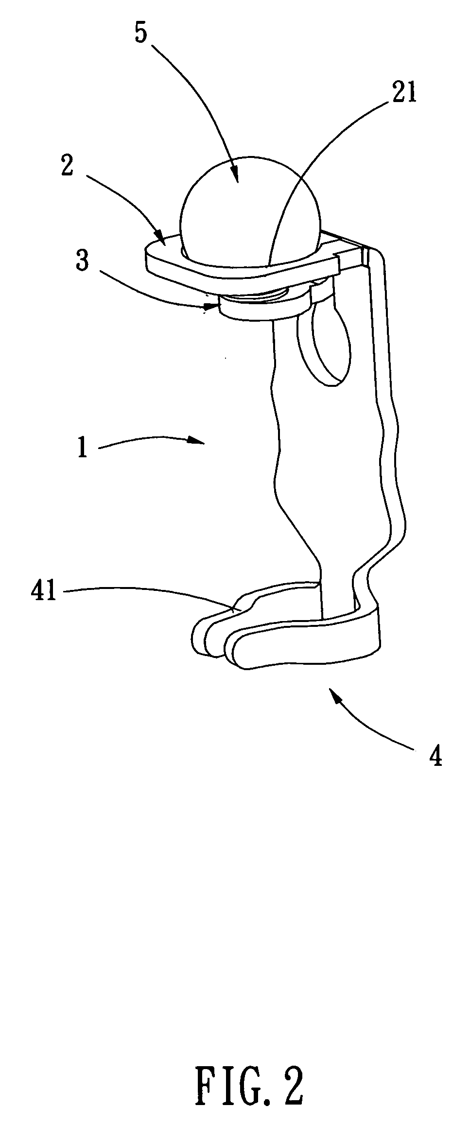 Contact terminal structure