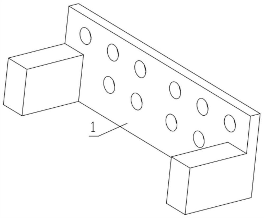 A garden artificial lawn laying device