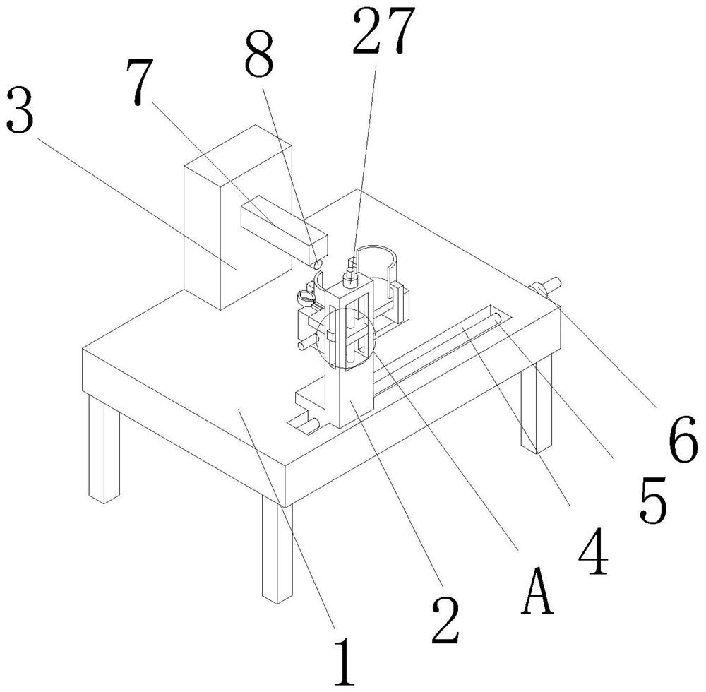 Lithium battery cap pressure welding device