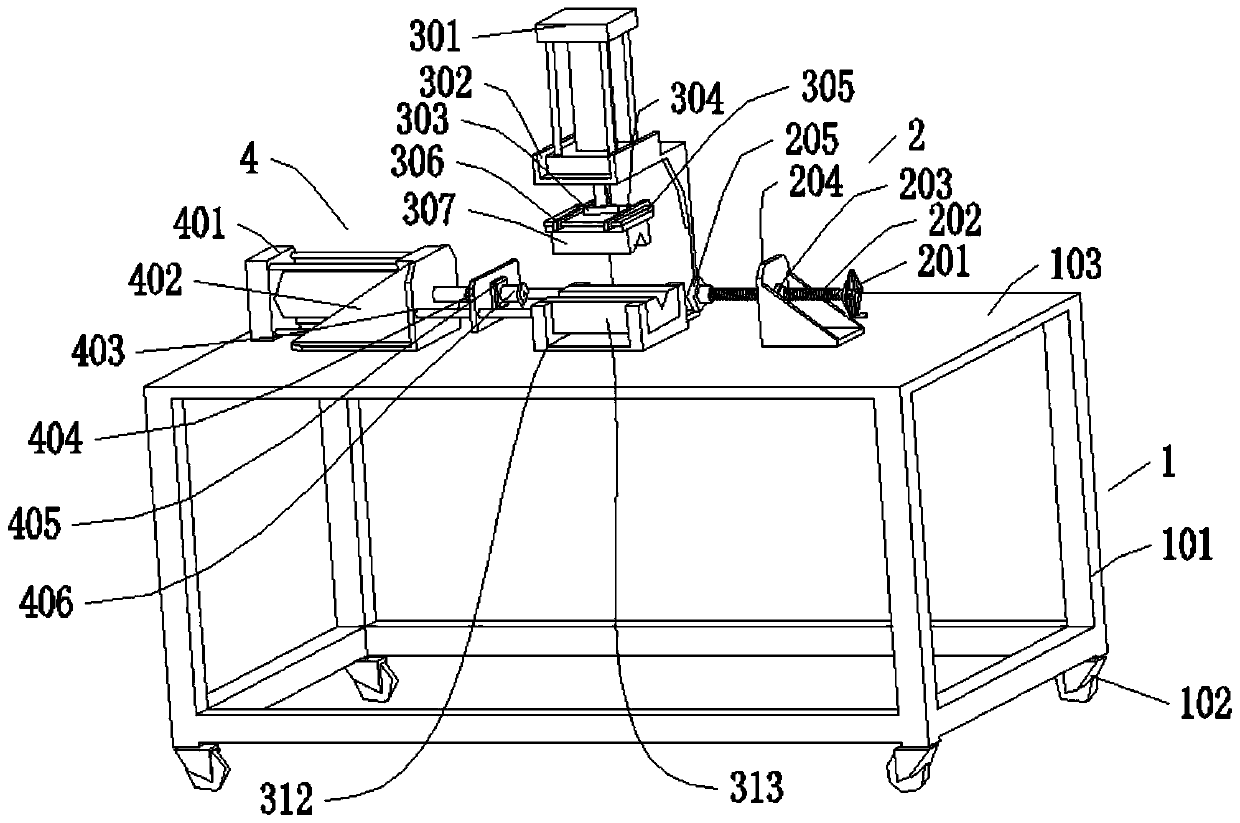 Pipe compression and shrinkage device for condenser manufacturing and use method of device