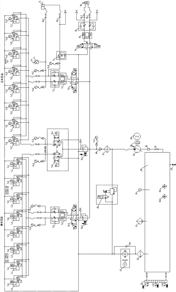 Dumper hydraulic system