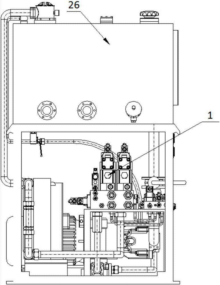 Dumper hydraulic system