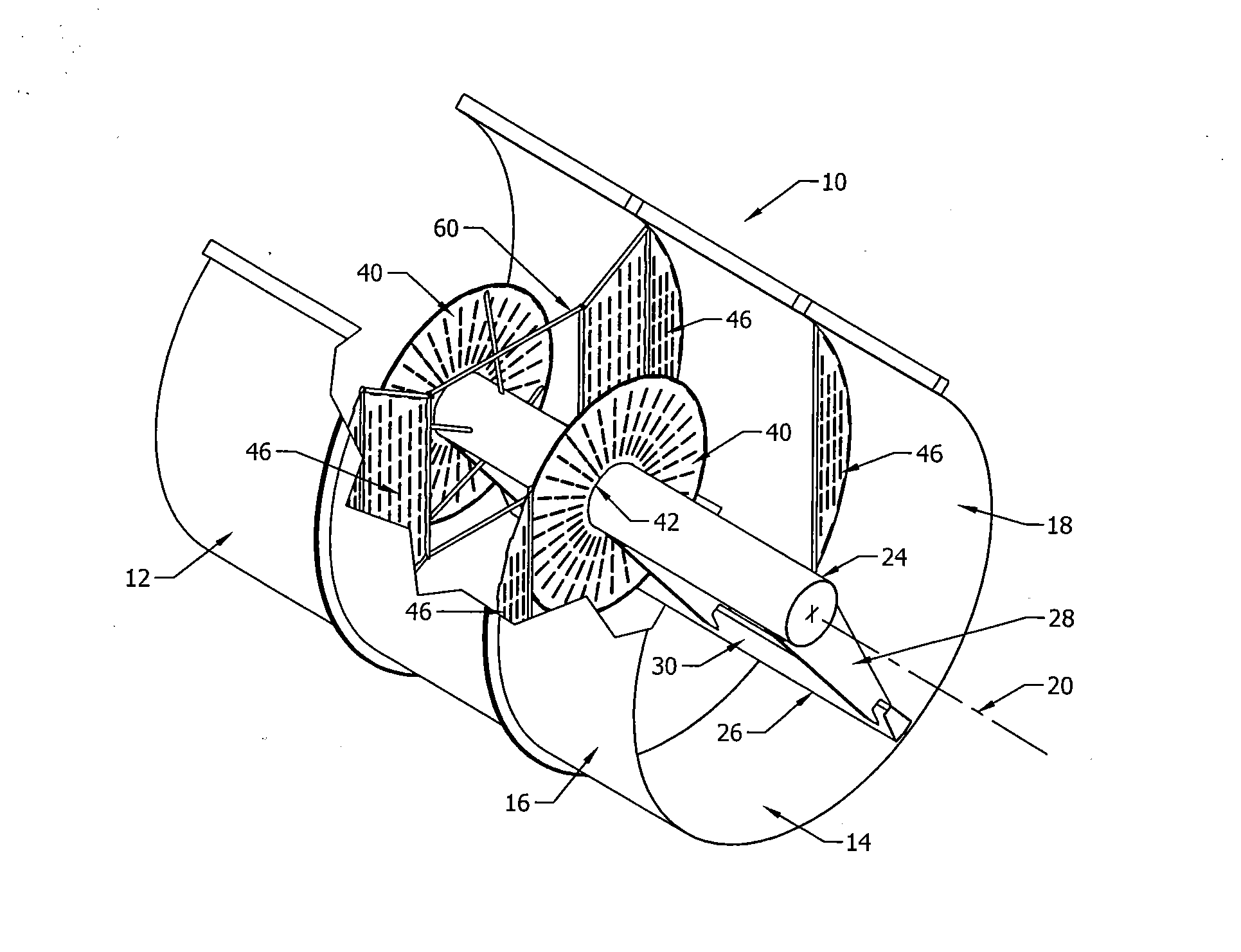 Rocker Chiller with Serpentine Carcass Flow