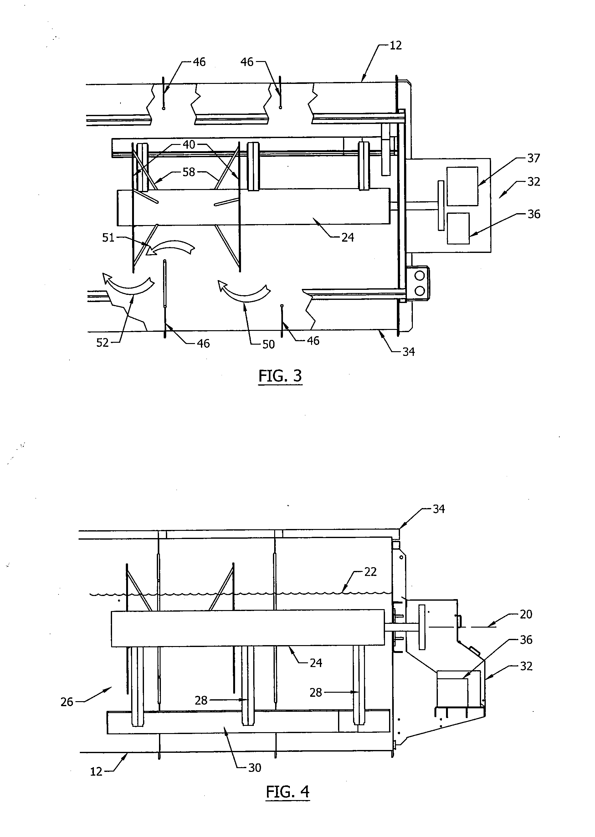 Rocker Chiller with Serpentine Carcass Flow