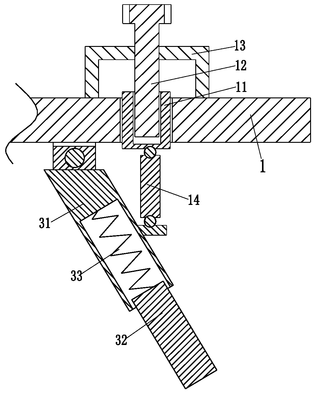 Floor tile paving construction method for architectural decoration