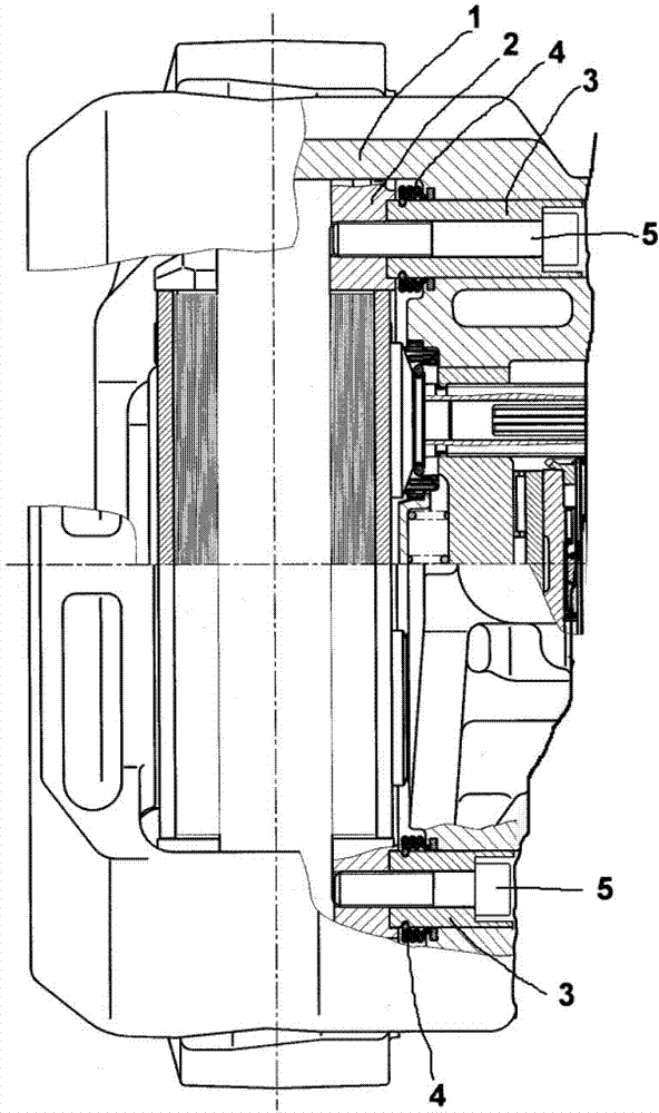 Disk brake, in particular for utility vehicles, and seal of a disk brake of said type