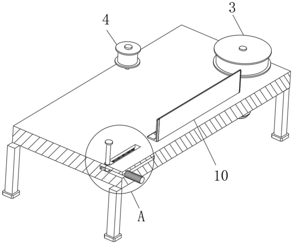 Automatic polishing device for automobile square parts