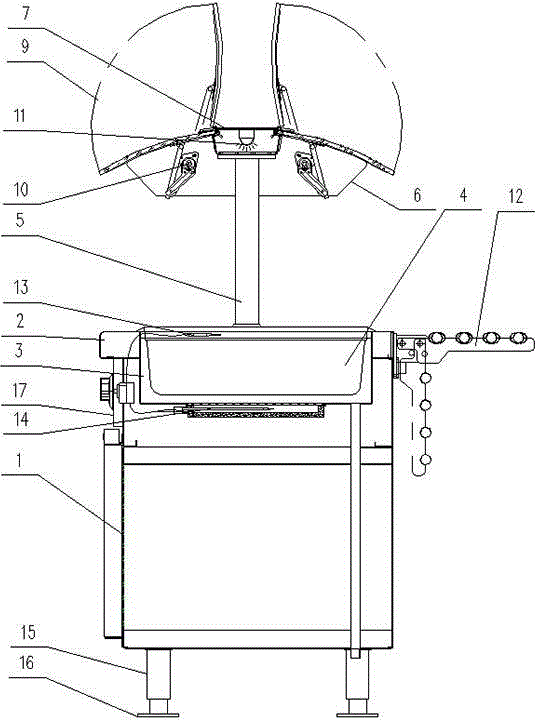 Marine dry type heat preservation platform