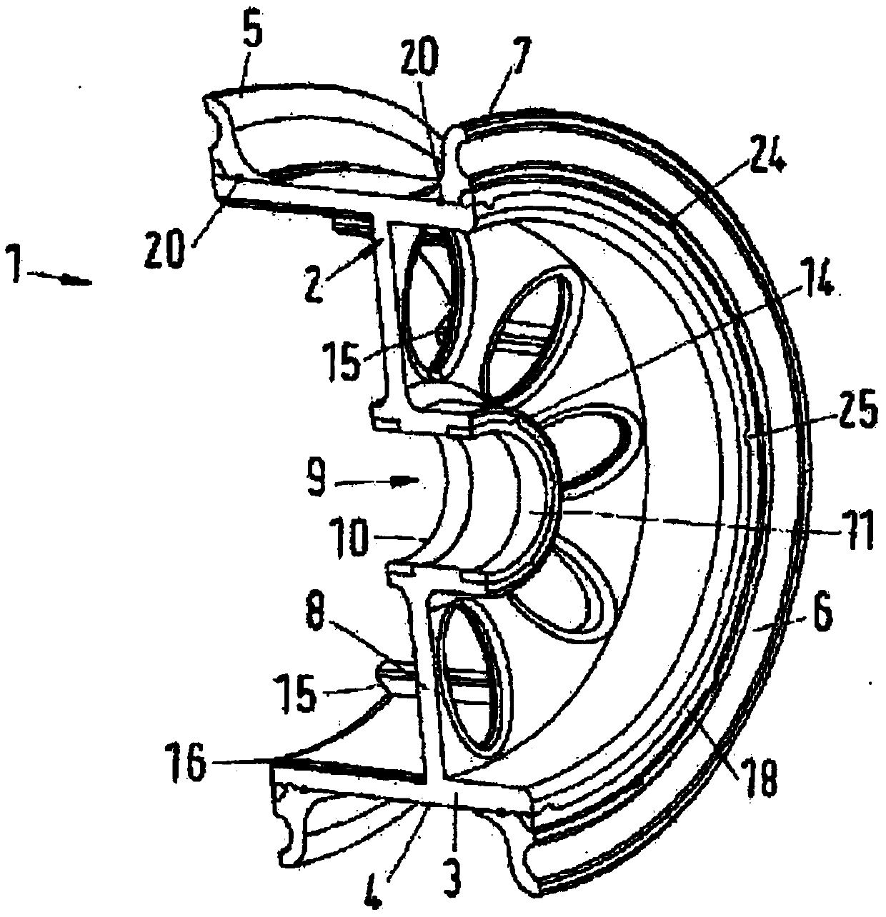 Wheel hub and method for forming a wheel hub