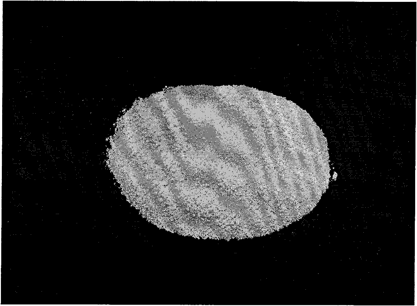 Method for preparing nanocapsule powder of urea-formaldehyde-resin-encapsulated phase-change material