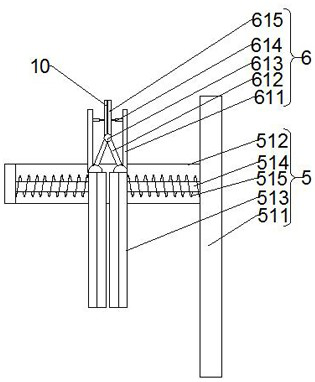 A textile fabric length measuring device