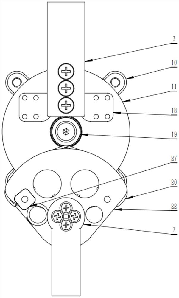 Foot drop rehabilitation exoskeleton robot and self-adaptive gait auxiliary control method