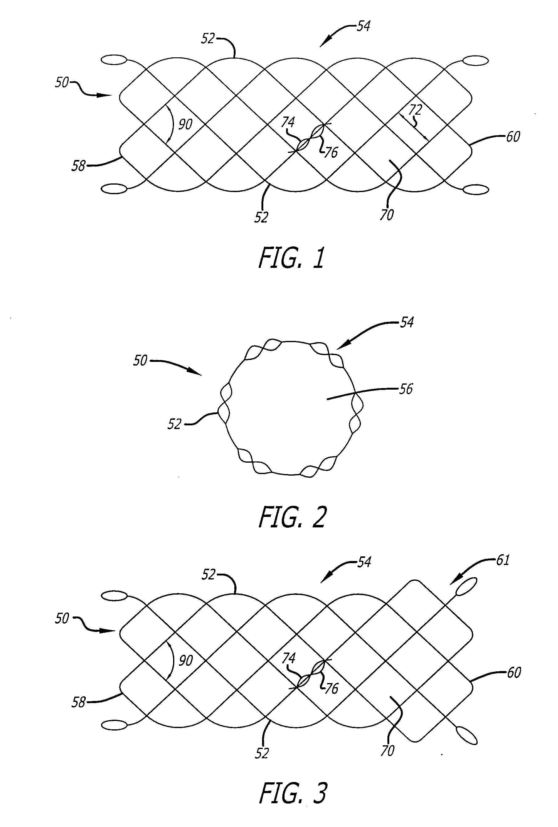 Self-expanding pseudo-braided intravascular device