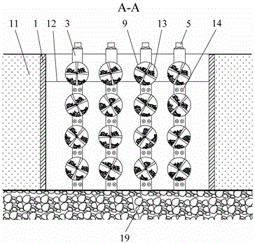 Multi-layer drum type photocatalysis purification tank applicable to farmland drainage canal