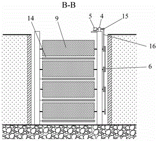 Multi-layer drum type photocatalysis purification tank applicable to farmland drainage canal