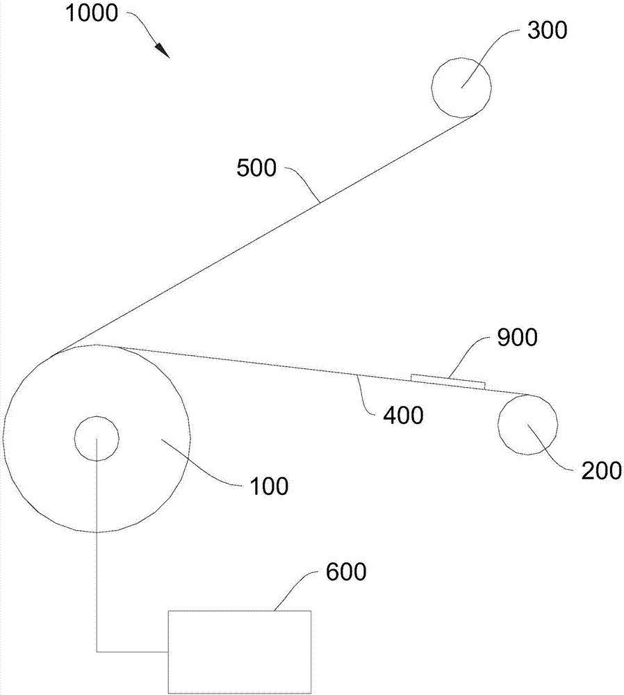 Medium conveying device and medium conveying system