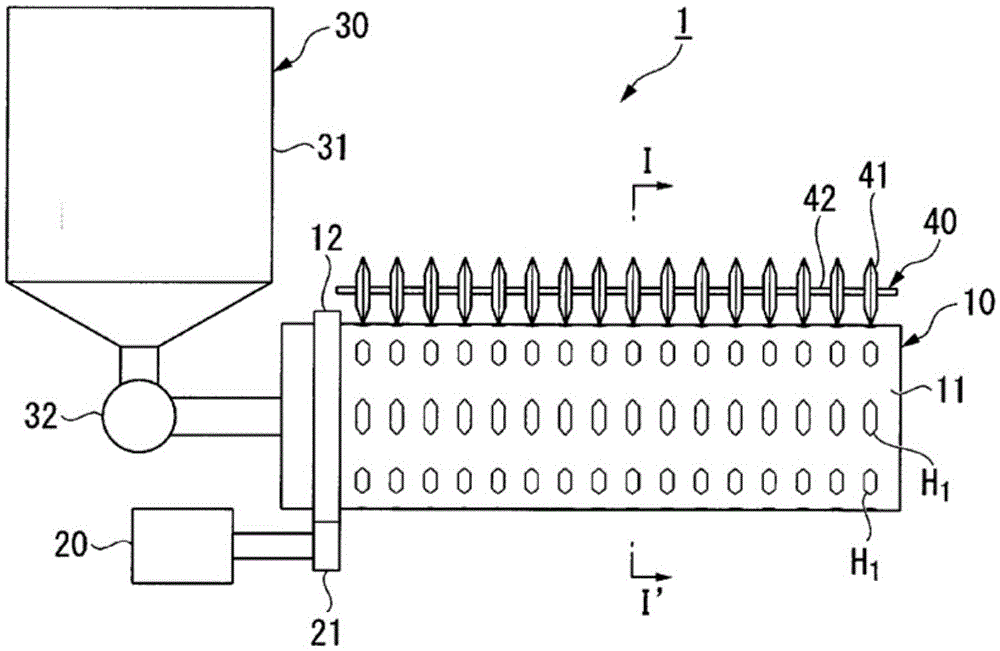 Columnar body distinguishing method and columnar body distinguishing device