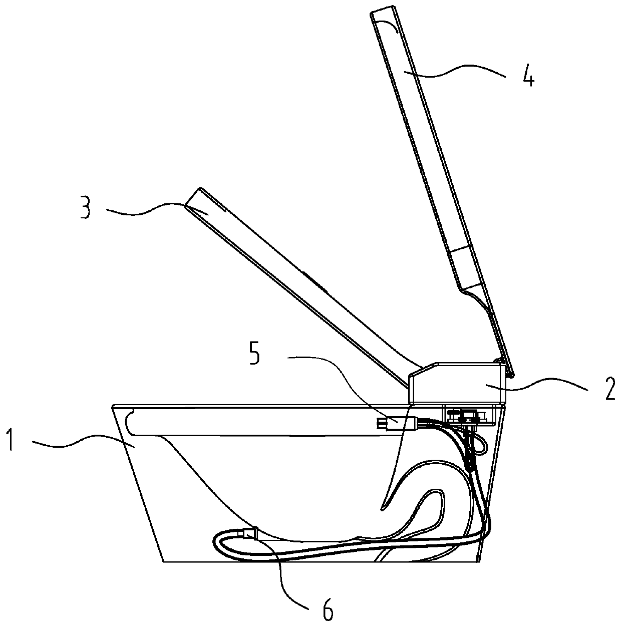 An intelligent toilet and its control method